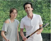  ?? JEAN-CLAUDE MOIREAU ?? Claire (Anaïs Demoustier) and David (Romain Duris) forge a secret and unexpected bond in Une nouvelle amie.