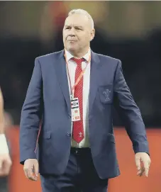  ??  ?? Wales coach Wayne Pivac.