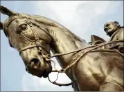  ?? ANDY JACOBSOHN /THE DALLAS MORNING NEWS ?? Dallas Mayor Mike Rawlings proposed a task force to make a recommenda­tion to the City Council around Nov. 8 regarding the future of the city’s Confederat­e statues. On Friday, the four black members of the council called for statue removal.