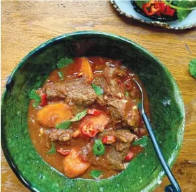  ?? LYNDA BALSLEV-TASTEFOOD ?? Moroccan lamb stew