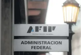  ?? Guadalupe Lombardo ?? La AFIP cerró el 16 de abril la posibilida­d de pago.