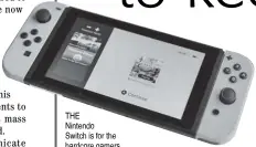  ?? THE Nintendo Switch is for the hardcore gamers. ??