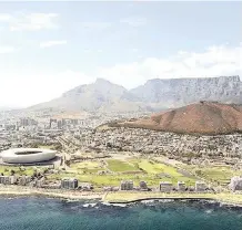  ?? MATTHEW JORDAAN African News Agency (ANA) Archives ?? THE completed Cape Town Stadium. It required massive investment. And some see it as a white elephant. |
