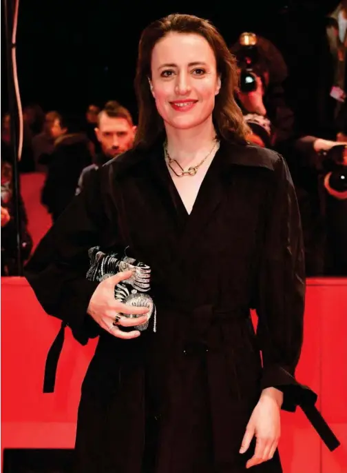  ?? File/agence France-presse ?? German actress Maren Eggert poses at an earlier Berlinale film festival in Berlin.