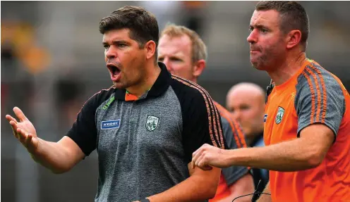  ??  ?? Kerry are looking for a new management team after Eamonn Fitzmauric­e’s decision to step down after failing to progress to the All-Ireland semi-finals