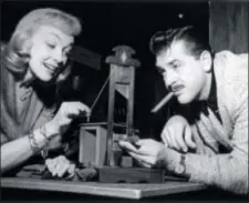  ?? PHOTO COURTESY OF JOSH MILLS ?? Ernie Kovacs and his wife, Edie Adams.