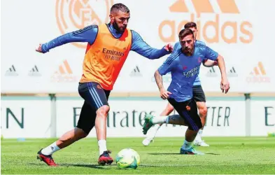  ?? REALMADRID.COM ?? Benzema volverá a ser titular hoy contra el Levante