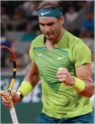  ?? Today, 2pm ?? Rafael Nadal Casper Ruud
KING OF CLAY: Nadal is in 14th final