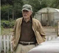  ?? FILMWEB ?? Clint Eastwood er både regissør og hovedrolle­innehaver i «The Mule».