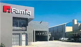  ?? (FAMIQ) ?? Instalacio­nes. La sucursal está ubicada en la zona sur de la ciudad.