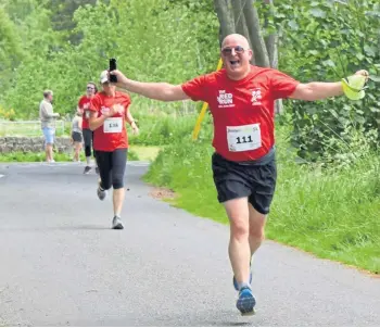  ?? ?? ACTIVE LIFE: Paul Douglas was a keen jogger and set up the Ury Riverside parkrun.