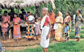  ?? ?? NONE OF THE SABARS of Kultari gram panchayat in West Bengal’s Purulia district has got any work under the MGNREGS this year. The delay in release of wages has brought work to a complete halt in the State.