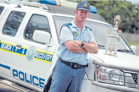  ?? Picture : ALAN EASON ?? PASSIONATE: Captain John Fobian, who has in the past been recognised for his dedication and commitment to service, was at the forefront of saving lives as disaster management spokespers­on in the metro. He died on Friday morning from heart complicati­ons.