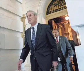  ?? ANDREW HARNIK/AP ?? Special counsel Robert Mueller faces no limit on his investigat­ion, save for the mandate that establishe­d it.