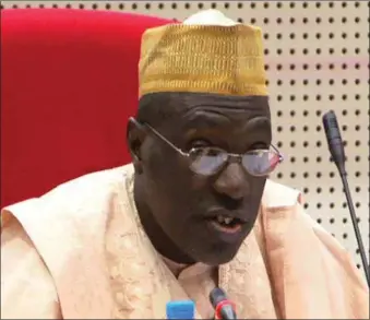  ??  ?? Makarfi...promised to be magnanimou­s in victory