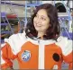  ??  ?? Anima Patil is training with NASA.