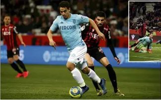  ?? (Photos J.-F. Ottonello) ?? Ben Yedder et Lees-Melou se retrouvent pour un duel de capitaines, ce soir.