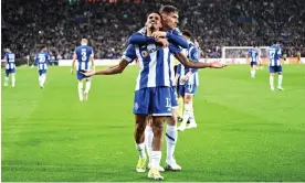  ?? Arsenal. Photograph: Michael Regan/Getty Images ?? Galeno scored the late winner for Porto in their Champions League last-16 first leg against