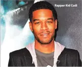  ??  ?? Rapper Kid Cudi