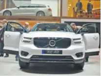  ??  ?? Volvo XC40 Dan uoči otvaranja švedski kompaktni SUV postao je europski “Car of the year” 2018. godine