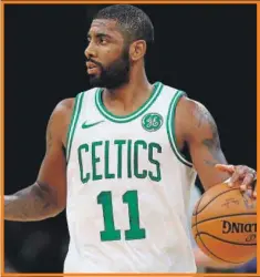  ??  ?? Kyrie Irving, durante el juego ante los Denver Nuggets