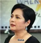  ??  ?? Gina