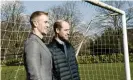  ??  ?? Joe Hart has been enjoying the simple pleasures of life away from the bench while supporting Prince William’s mental health campaign. Photograph: BBC/Goalhanger