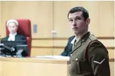  ?? BBC/HEYDAY FILMS/NICK WALL ?? A British soldier convicted of murder (Callum Turner) is suspected of abducting his defense lawyer on “The Capture.”