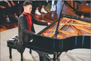  ?? PROVIDED TO CHINA DAILY ?? Chiang Tien-lin says he wants to show that classical music can be modern and related to today’s audiences.