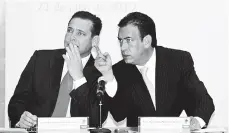  ??  ?? Revela. Luis Castillo admitió haber sobornado a los exgobernad­ores de Tamaulipas, Eugenio Hernández y de Coahuila, Humberto Moreira.