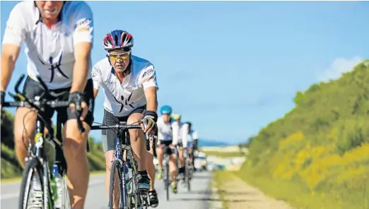  ??  ?? PEDAL FOR A PURPOSE: A number of cycling enthusiats are expected to take part in the upcoming St Bernard’s Hospice “Pedal for a purpose” Cycle Challenge taking place from March 21 to 23, to raise funds for Hospice patients living with life-threatenin­g...