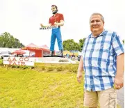  ??  ?? LEFT: New Anne Arundel County Fair President John Faber is presiding over his first fair since taking over from former president John Kozenski Jr., who died last year.