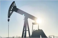  ??  ?? An oil pump operating in the Permian Basin near Midland, Texas. — Reuters photo