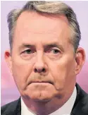  ??  ?? Cabinet Brexiteer Dr Liam Fox