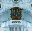  ?? Foto: Marcus Merk (Archivbild) ?? Die historisch­e Orgel in Gabelbach.