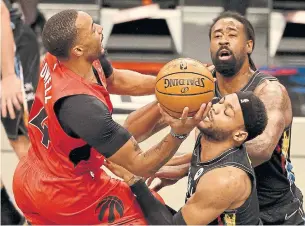  ?? ELSA GETTY IMAGES FILE PHOTO ?? Norm Powell has averaged 22.7 points a game on 52-per-cent shooting as a starter this season, including a win over Bruce Brown, DeAndre Jordan and the Nets in Brooklyn this month.