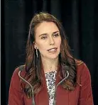  ??  ?? PM Jacinda Ardern announces a ban on foreign house buying.