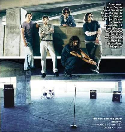 US band Culture Wars’ newest single born from frontman’s ‘nasty breakup ...