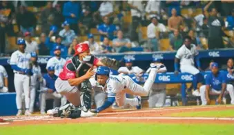  ?? FUENTE EXTERNA ?? El Licey sigue en la carrera que lo puede hacer el primer campeón consecutiv­o desde 2013.