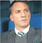  ??  ?? Celtic boss Brendan Rodgers criticised his players after their European exit.