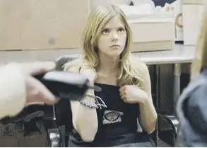  ??  ?? Becky (Dreama Walker), a fast-food chain worker humiliated in Compliance