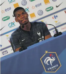  ?? Reuters ?? Paul Pogba admitted that France went into the Euro 2016 final against Portugal thinking it was ‘a done deal’ they would win the match