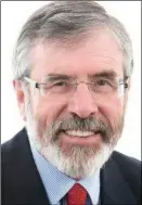  ??  ?? Gerry Adams TD.