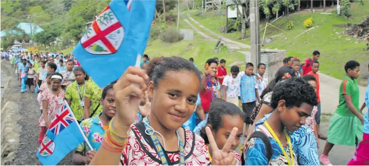  ??  ?? This budget delivers prosperity for every Fijian family today, and for all those families yet to come, said Attorney-General and Minister for Economy Aiyaz Sayed-Khaiyum.