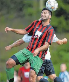  ?? FOTO: STROHMAIER ?? Der SV Baltringen (hier Deniz Altinok) ist am Sonntag gegen den SV Sulmetinge­n gefordert.