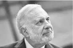  ??  ?? Billionair­e activist investor Icahn in New York on May 19, 2015.