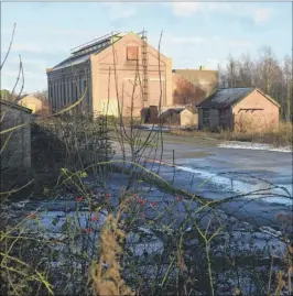  ??  ?? Aylesham when the first mining occupants moved in to the new homes. Right, the former Snowdown colliery site today