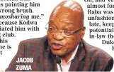  ??  ?? JACOB ZUMA