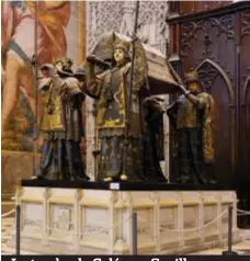  ??  ?? La tumba de Colón en Sevilla.