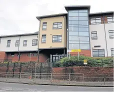  ??  ?? Coatbridge High Bullying allegation­s are taken “very seriously”